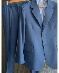 Blazer azul hombre lana 